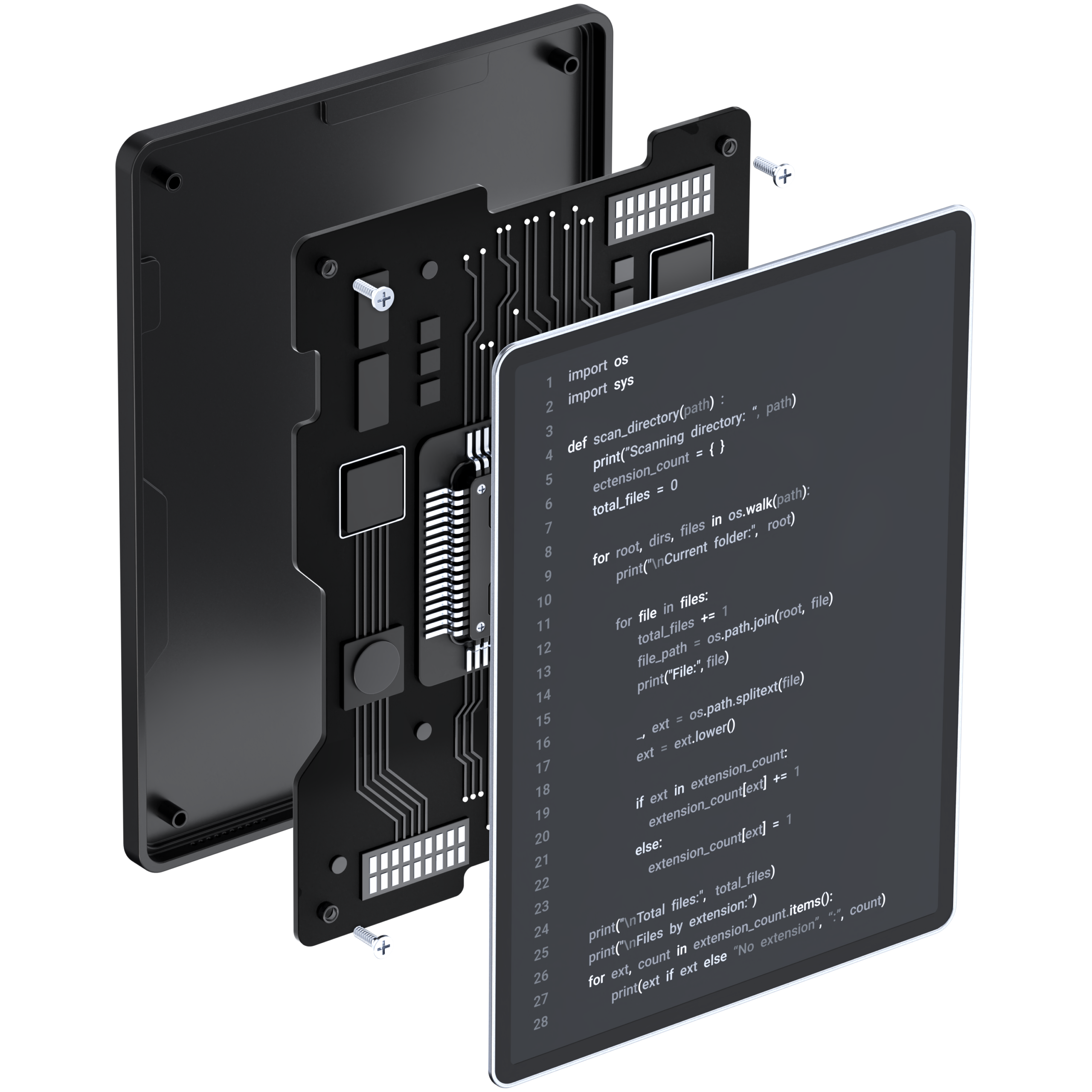 3d-pro-python-script-displayed-over-motherboard-as-embedded-systems-programming